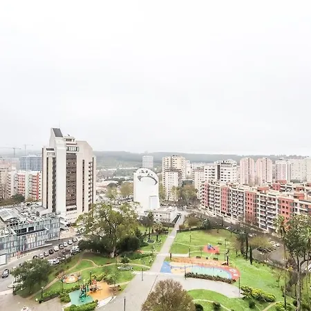 Appartement Vita Portucale ! Miraflores Sky View With Balcony